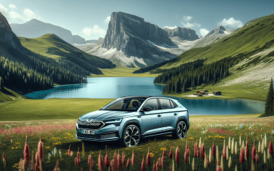 Upptäck kraft och stil: Skoda Enyaq 85x Sportline!